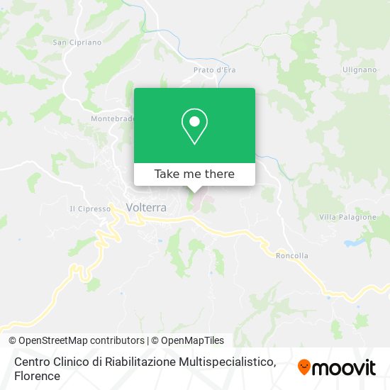 Centro Clinico di Riabilitazione Multispecialistico map