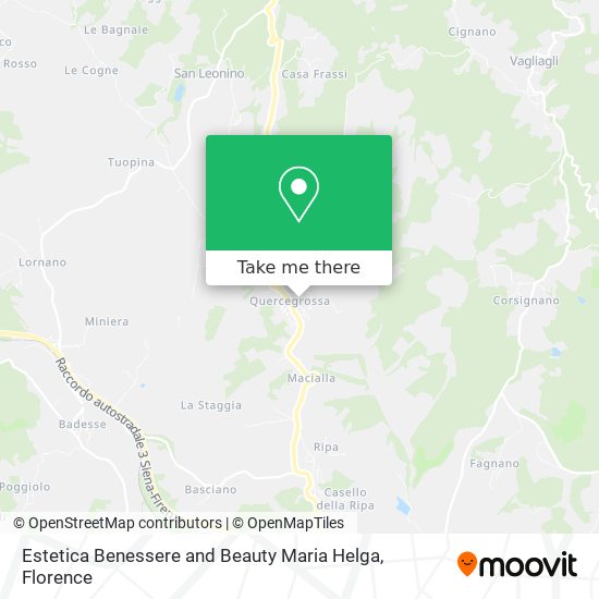 Estetica Benessere and Beauty Maria Helga map