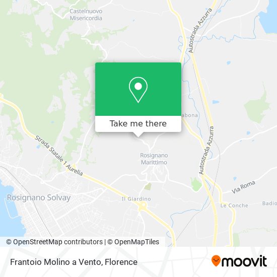 Frantoio Molino a Vento map