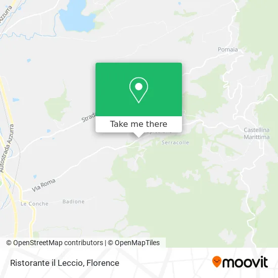 Leccio Restaurant map