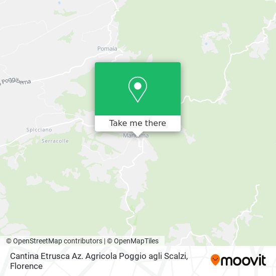 Cantina Etrusca Az. Agricola Poggio agli Scalzi map