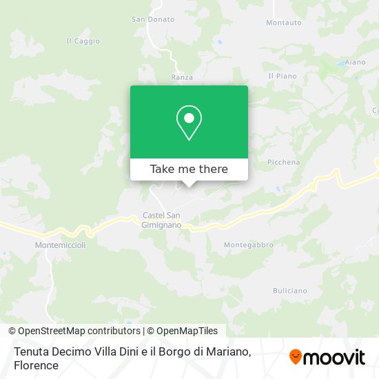 Tenuta Decimo Villa Dini e il Borgo di Mariano map