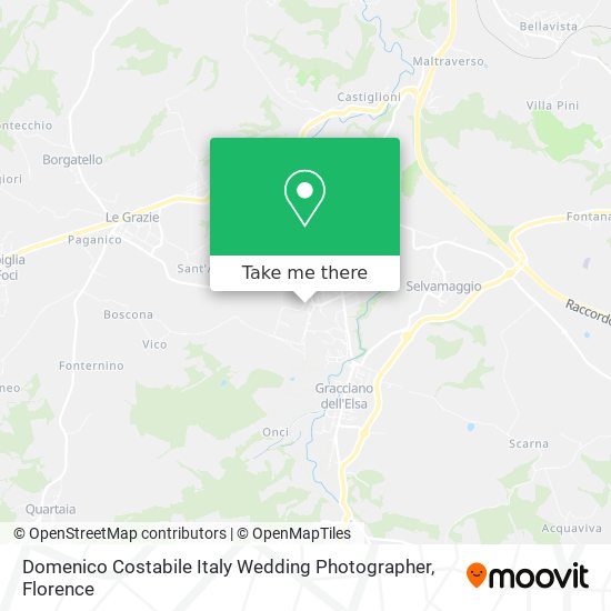 Domenico Costabile Italy Wedding Photographer map