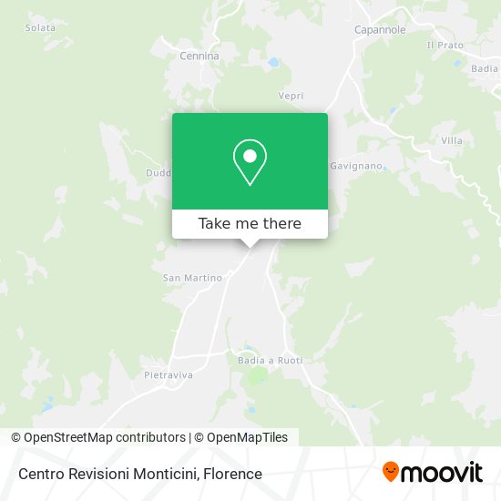 Centro Revisioni Monticini map