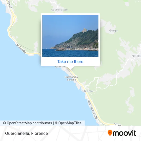 Quercianella map