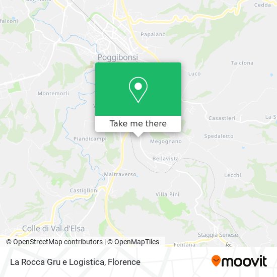 La Rocca Gru e Logistica map