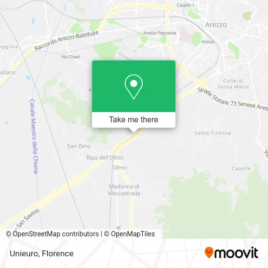 Unieuro map