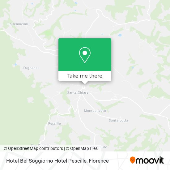 Hotel Bel Soggiorno Hotel Pescille map