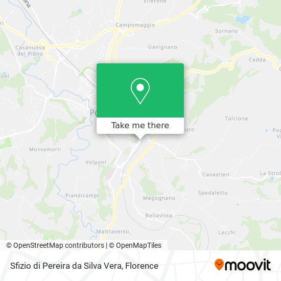 Sfizio di Pereira da Silva Vera map