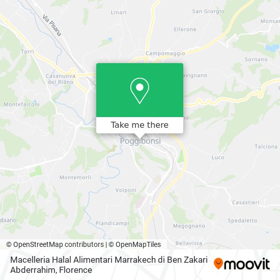 Macelleria Halal Alimentari Marrakech di Ben Zakari Abderrahim map