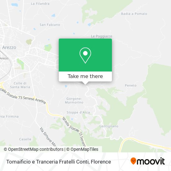 Tomaificio e Tranceria Fratelli Conti map