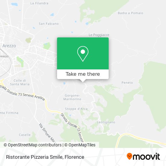 Ristorante Pizzeria Smile map