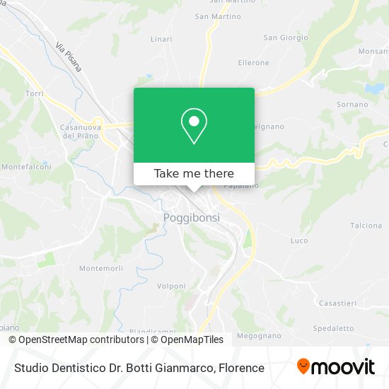Studio Dentistico Dr. Botti Gianmarco map