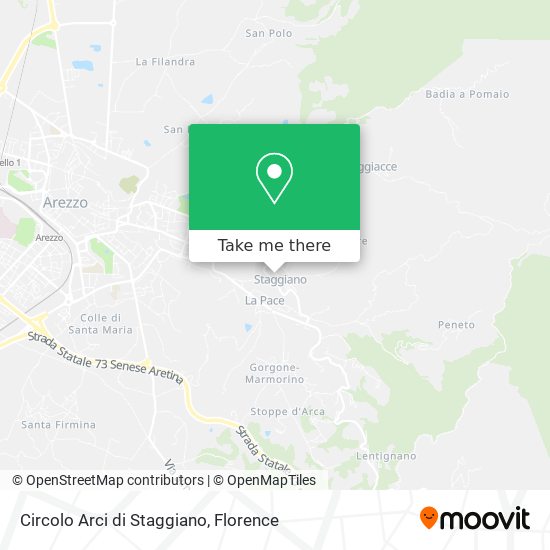 Circolo Arci di Staggiano map