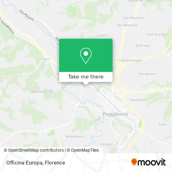 Officina Europa map