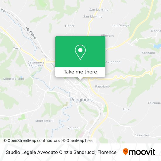 Studio Legale Avvocato Cinzia Sandrucci map