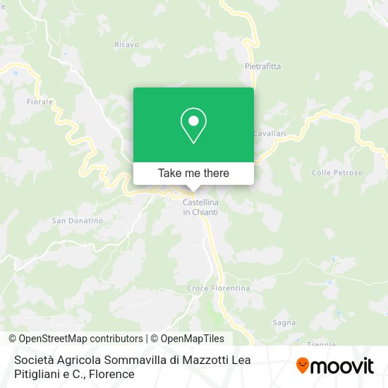 Società Agricola Sommavilla di Mazzotti Lea Pitigliani e C. map