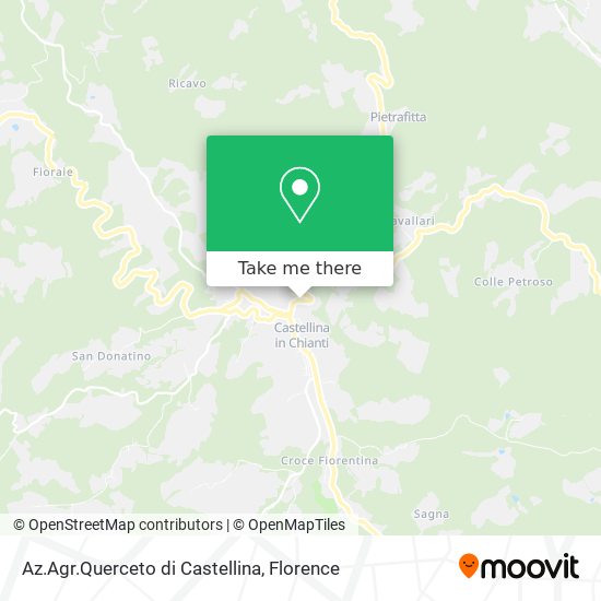 Az.Agr.Querceto di Castellina map