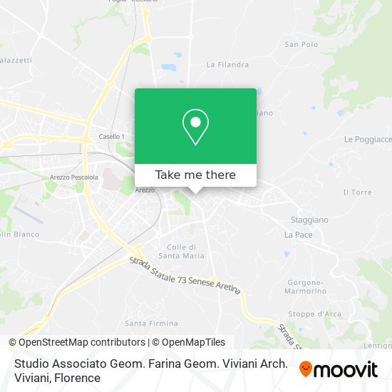 Studio Associato Geom. Farina Geom. Viviani Arch. Viviani map