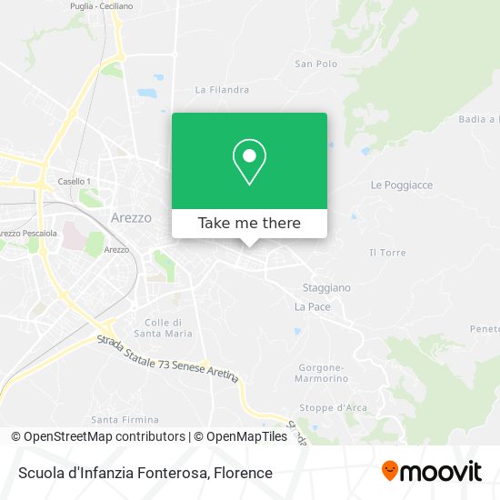 Scuola d'Infanzia Fonterosa map