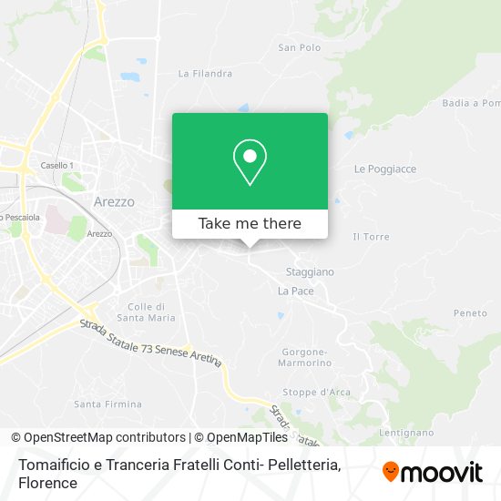 Tomaificio e Tranceria Fratelli Conti- Pelletteria map