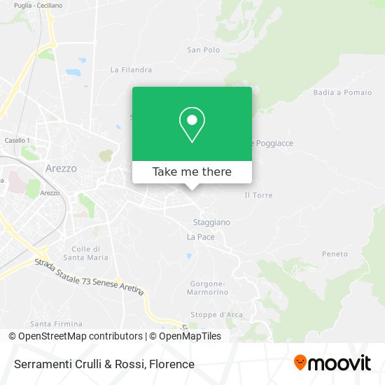 Serramenti Crulli & Rossi map