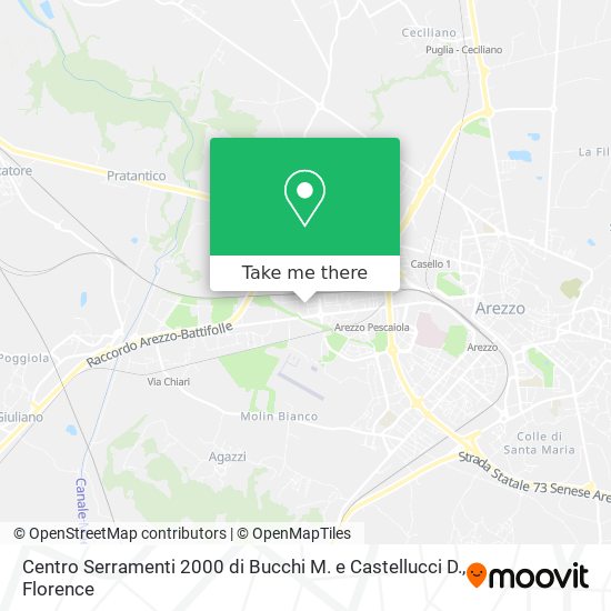 Centro Serramenti 2000 di Bucchi M. e Castellucci D. map