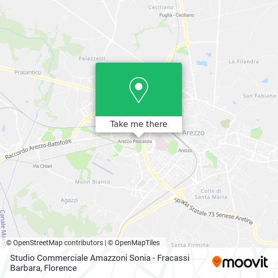 Studio Commerciale Amazzoni Sonia - Fracassi Barbara map