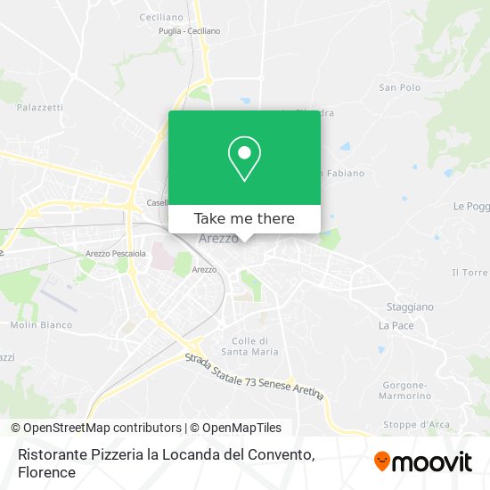 Ristorante Pizzeria la Locanda del Convento map