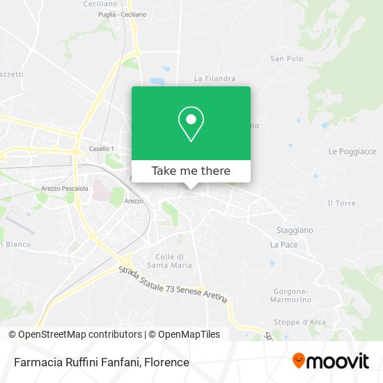 Farmacia Ruffini Fanfani map