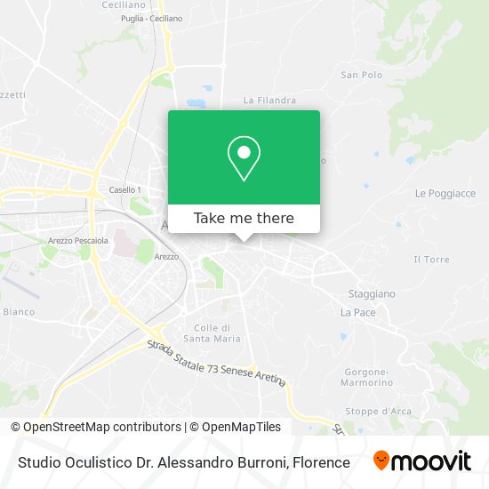 Studio Oculistico Dr. Alessandro Burroni map