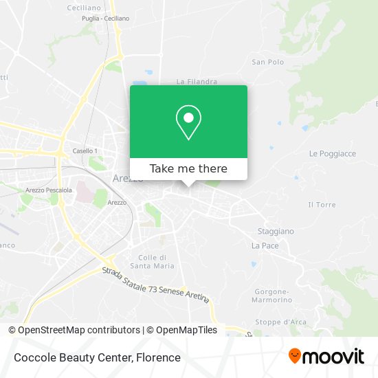 Coccole Beauty Center map