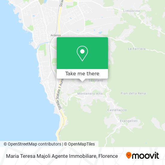 Maria Teresa Majoli Agente Immobiliare map