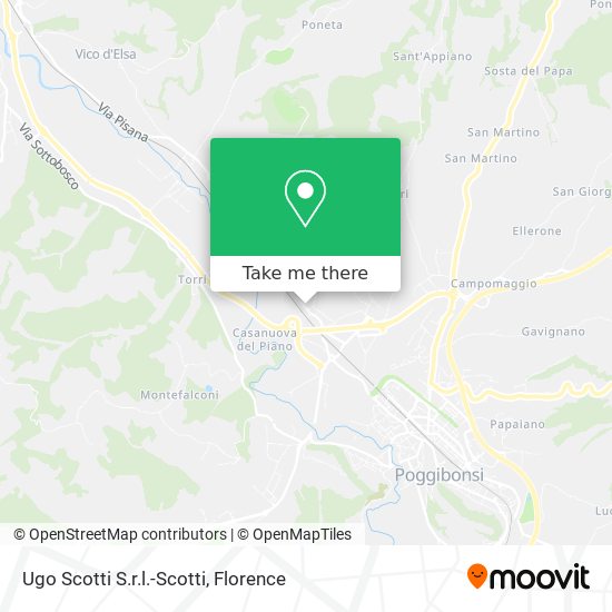 Ugo Scotti S.r.l.-Scotti map