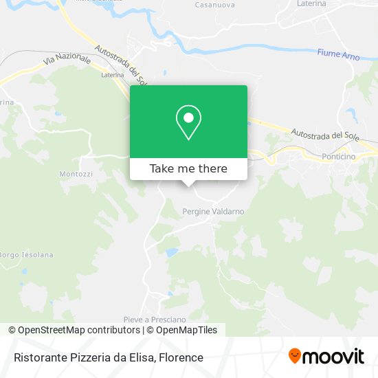 Ristorante Pizzeria da Elisa map