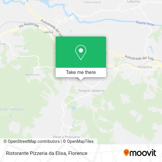 Elisa Pizzeria Restaurant map