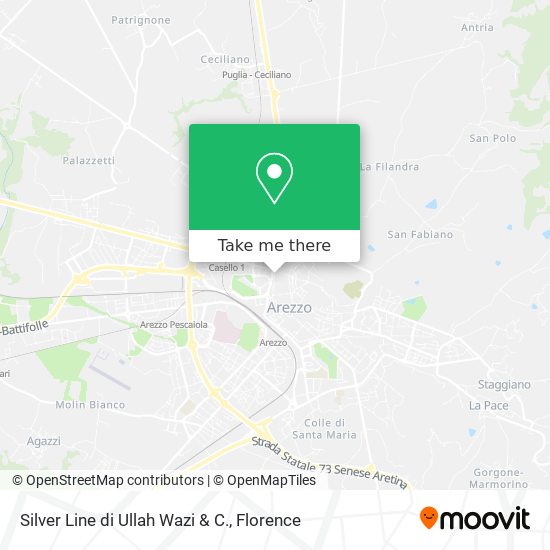 Silver Line di Ullah Wazi & C. map