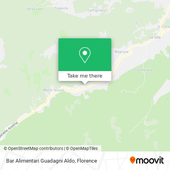 Bar Alimentari Guadagni Aldo map