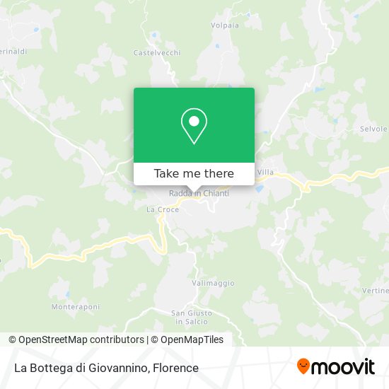 La Bottega di Giovannino map