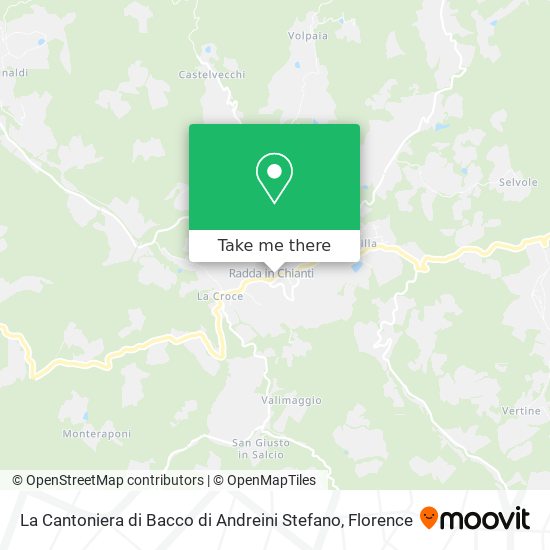 La Cantoniera di Bacco di Andreini Stefano map