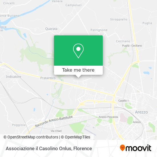 Associazione il Casolino Onlus map