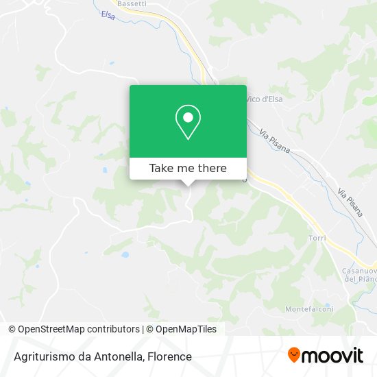 Agriturismo da Antonella map