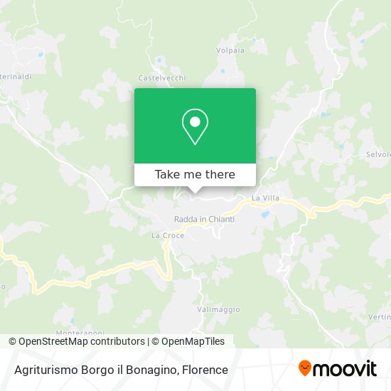 Agriturismo Borgo il Bonagino map