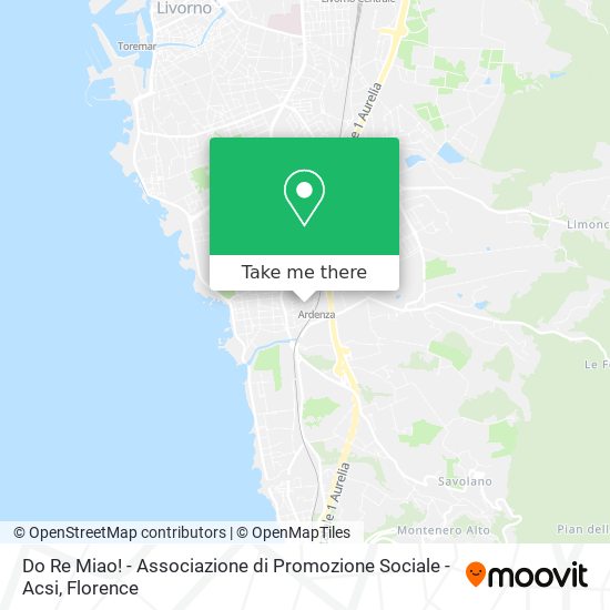 Do Re Miao! - Associazione di Promozione Sociale - Acsi map
