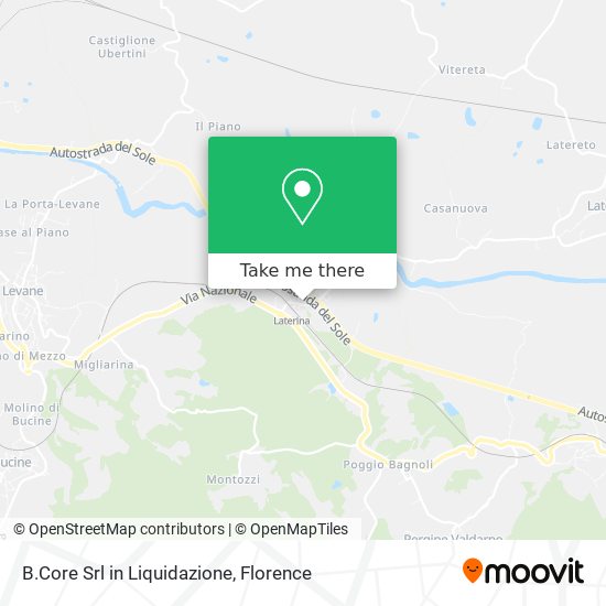 B.Core Srl in Liquidazione map