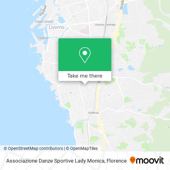 Associazione Danze Sportive Lady Monica map