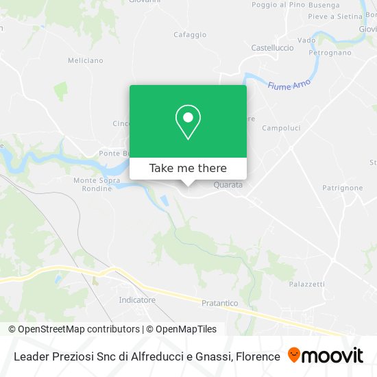 Leader Preziosi Snc di Alfreducci e Gnassi map