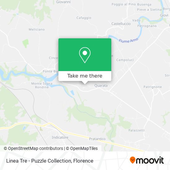 Linea Tre - Puzzle Collection map