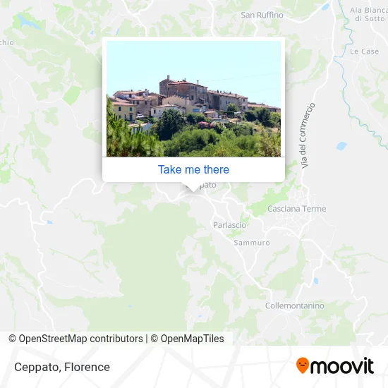 Ceppato map