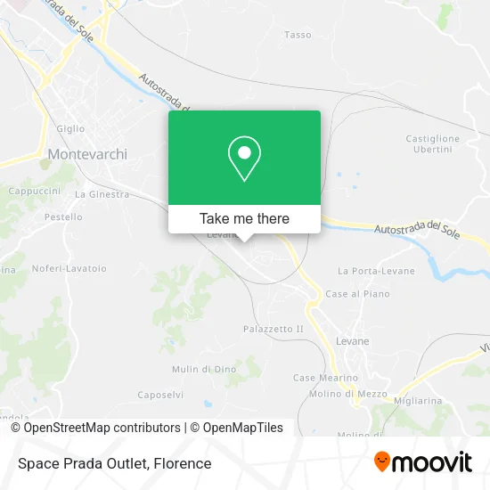 Space Prada Outlet map